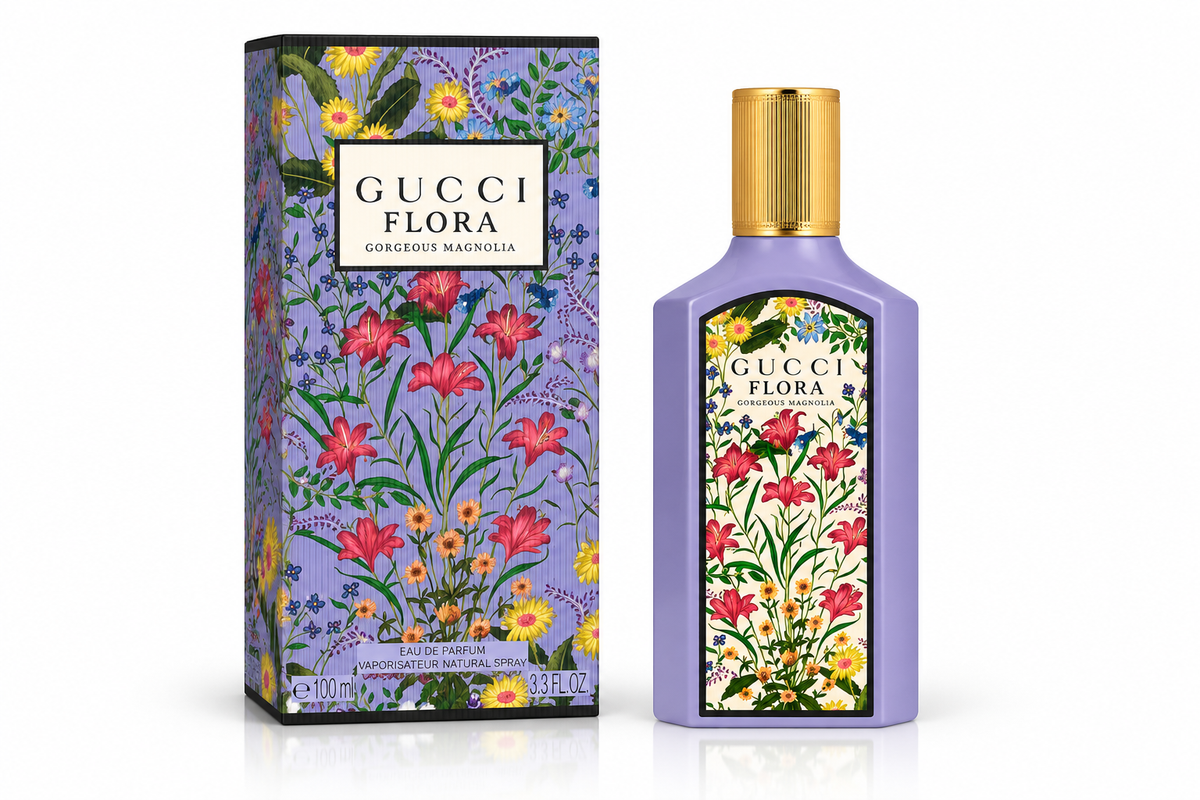 Gucci Flora Gorgeous Magnolia (EDP) Eau De Parfum Spray 100ml/3.3oz