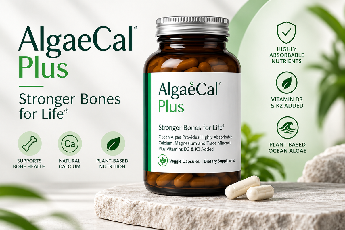 AlgaeCal Plus Stronger Bones for life 120 capsules