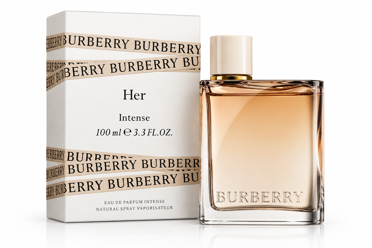 Burberry Her Intense Eau de Parfum Spray For Women EDP Perfume 3.3 oz (100 ml) New Box
