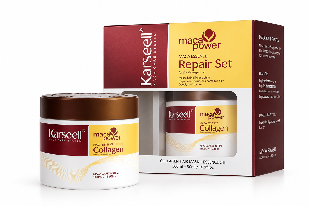 Karseell Collagen Hair Treatment Deep Repair Conditioning Argan Oil Collagen Hair Mask
