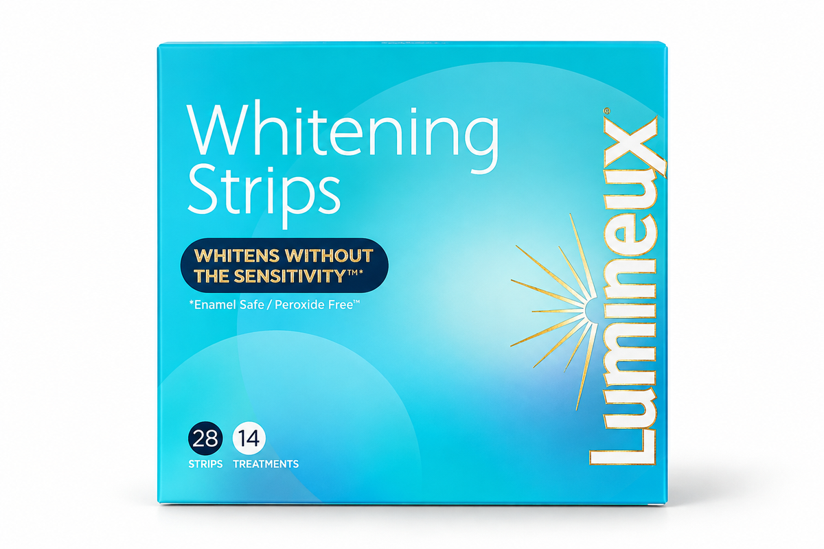 Lumineux Teeth Whitening Strips 28 Ct | Natural | Enamel Safe