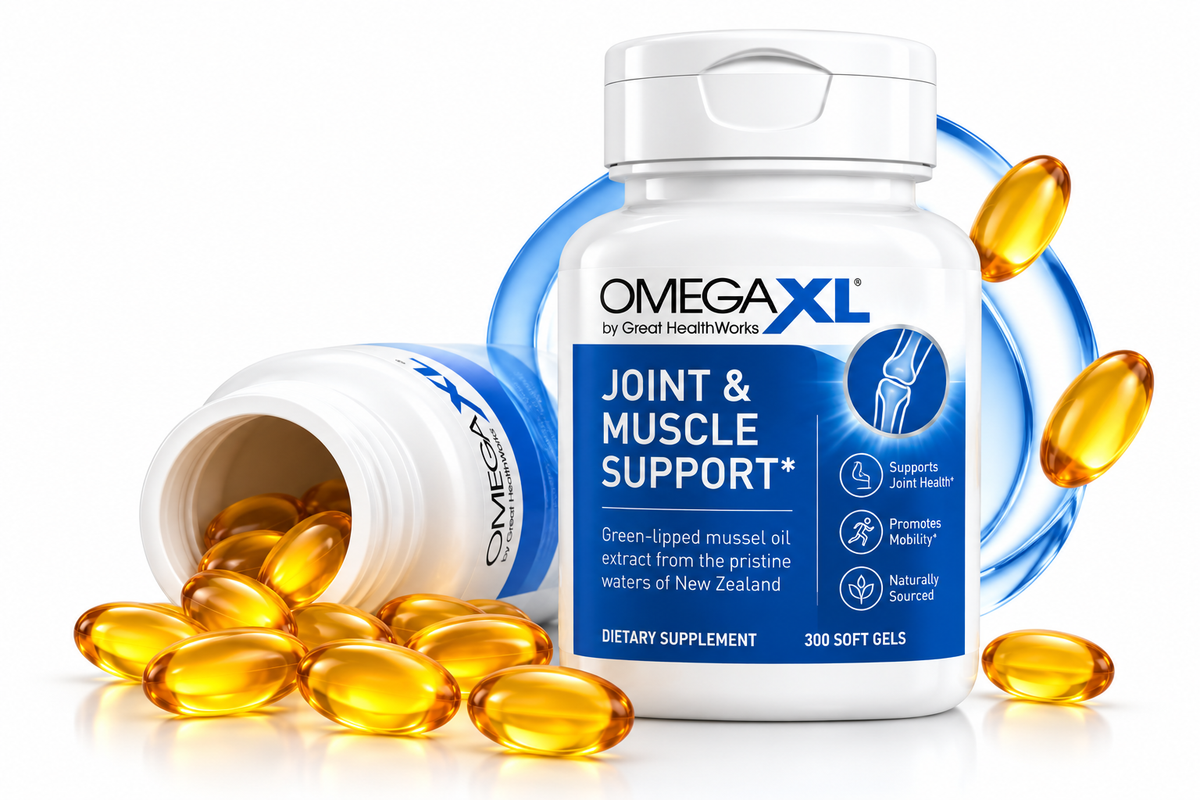 OmegaXL 300 Count, Soft Gels - Joint Health Supplement