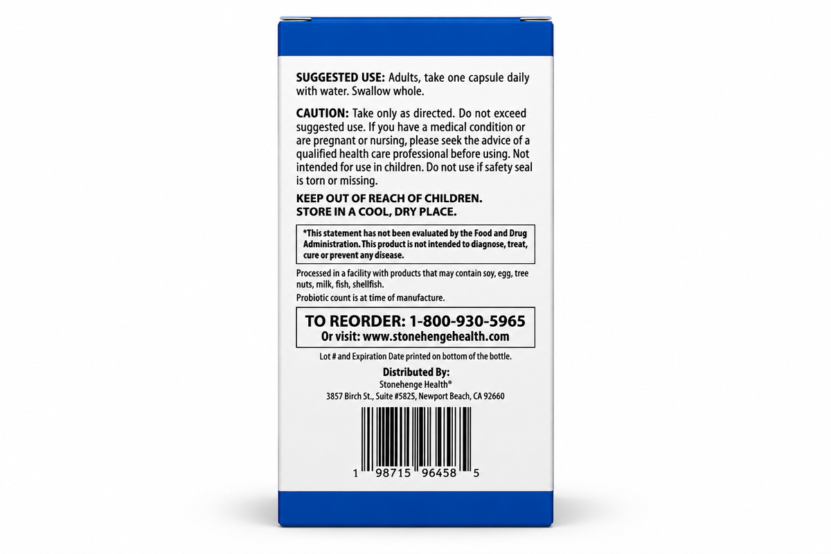 Stonehenge Health, Dynamic Biotics Probiotics