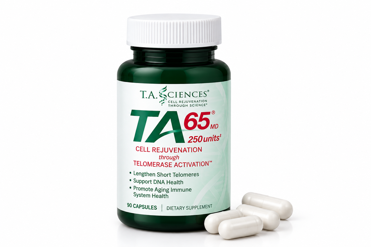 TA-65 Telomere Activation Supplement - 250 units  90 Capsules