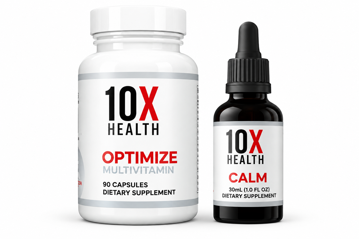 10X Health Optimize Methylated Multivitamin for Men & Women - Vitamins &.