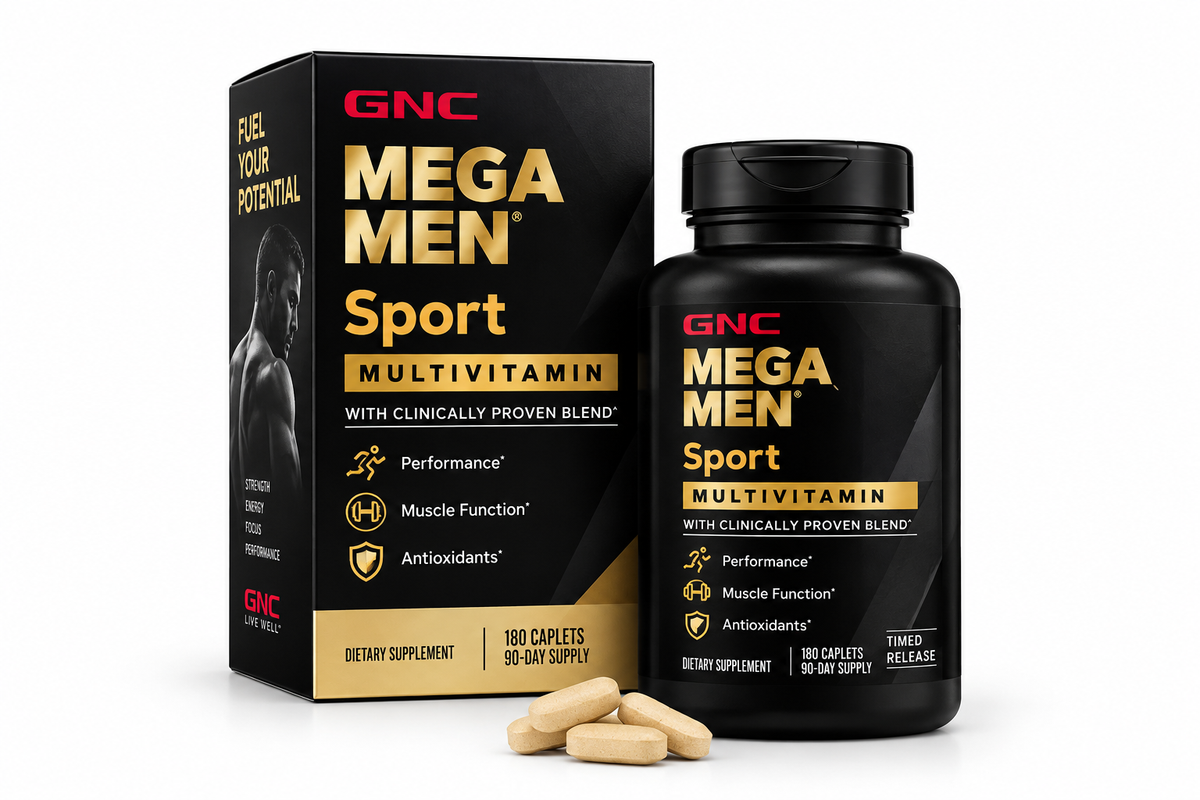 GNC Mega Men Sport 180 tablets