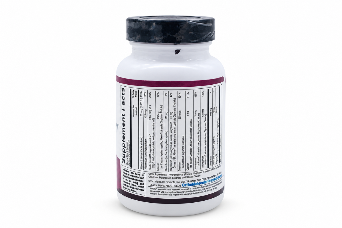 Ortho Molecular OsteoPrev Bone Density Support 120 Capsules Vitamins & Minerals
