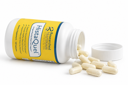 HistaQuel Mast Cell & Histamine Support Capsules | Researched Nutritionals | 120
