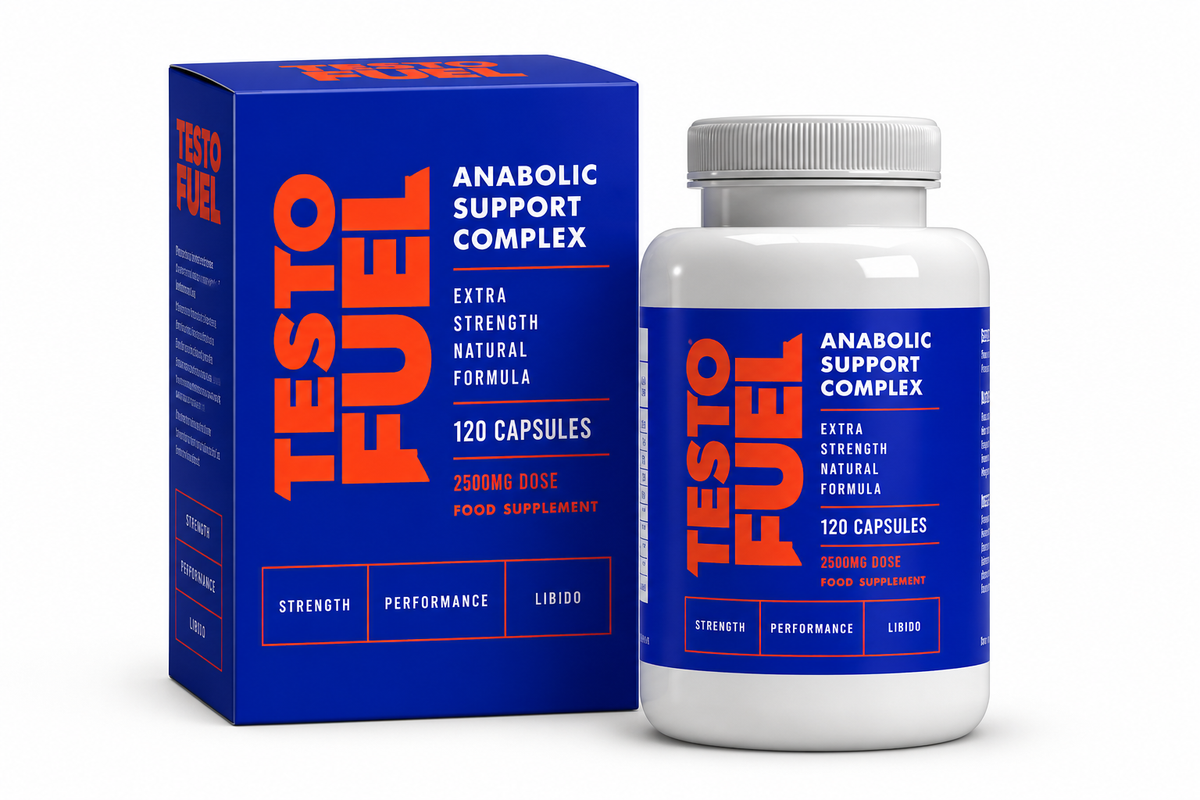 TestoFuel - #1 Best Testosterone Supplement - Testosterone Booster for Men