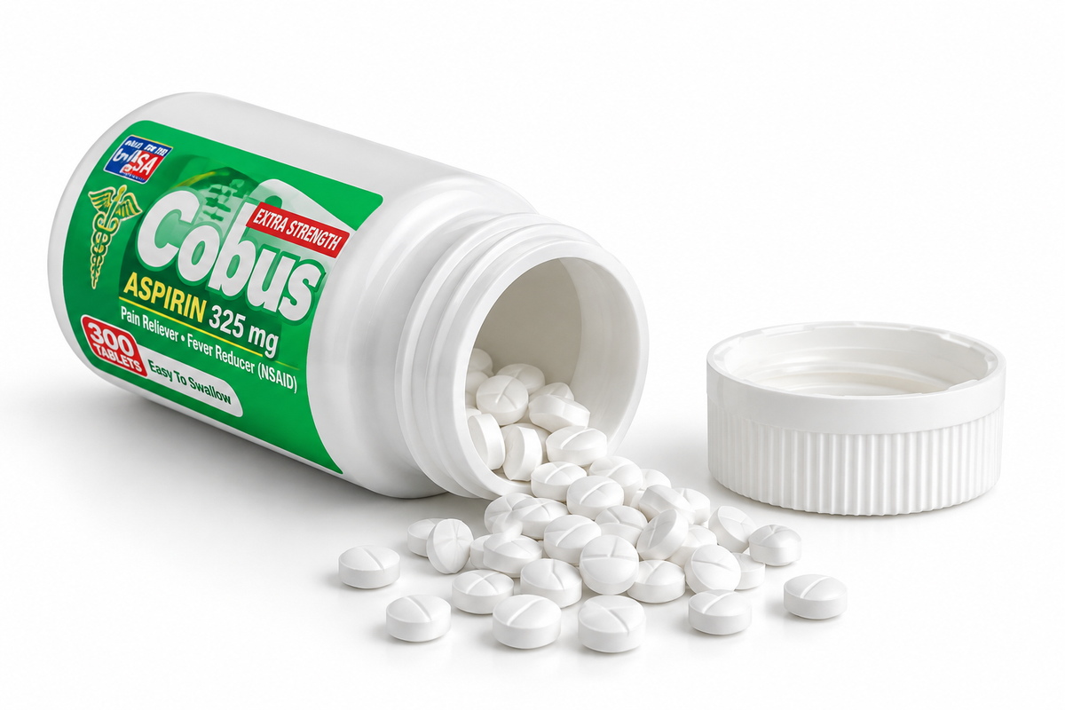 RoboTabs Cough Suppressant Dextromethorphan 30mg 100 Tablets