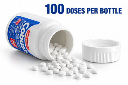 HBr Cough Suppressant 100 Tablets 30mg Dextromethorphan hbr