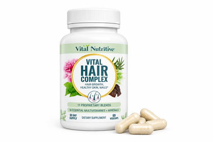 Vital Nutritive Vital Hair Complex Hair Skin Nails Health for Women & Men 60caps
