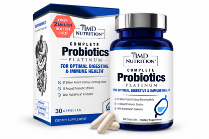 1MD Nutrition Complete Probiotics Platinum - w/Prebiotics and Probiotics