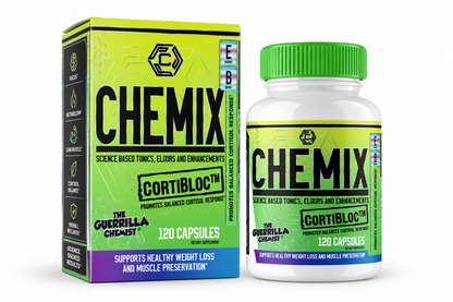 Chemix CortiBloc 120 Capsules Hormone Support Dietary Supplement Formula