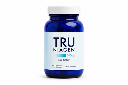 TRU NIAGEN Patented NAD+ Supplement, 300mg Niagen, 90 Servings | Nicotinamide Riboside