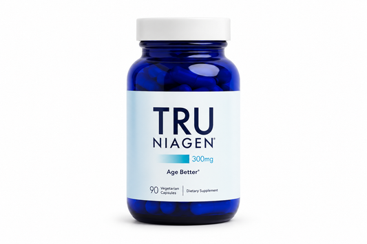 TRU NIAGEN Patented NAD+ Supplement, 300mg Niagen, 90 Servings | Nicotinamide Riboside