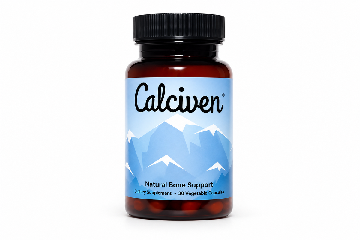 Calciven Natural Bone Support 30 Vegetable Capsules