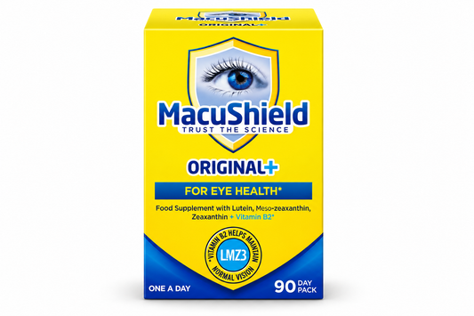 MacuShield Original Plus Capsules - 90 Day Pack, Eye Health Food Supplement cont