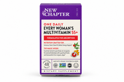 New Chapter Every Woman's One Daily 55+ Multivitamin Tablets-48 Count