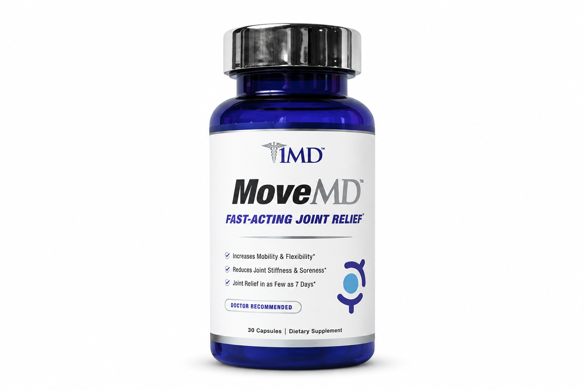 1MD Nutrition MoveMD - Health Supplement for Joint, 30 Capsules