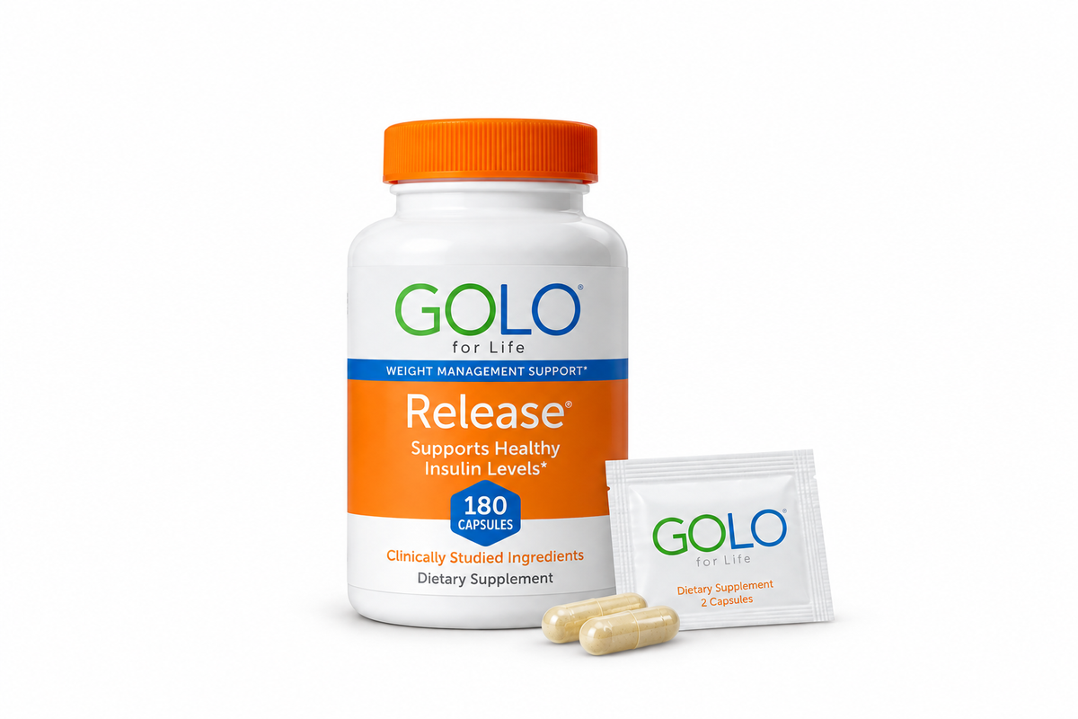 GOLO Release Dietary Supplement 180 Capsules