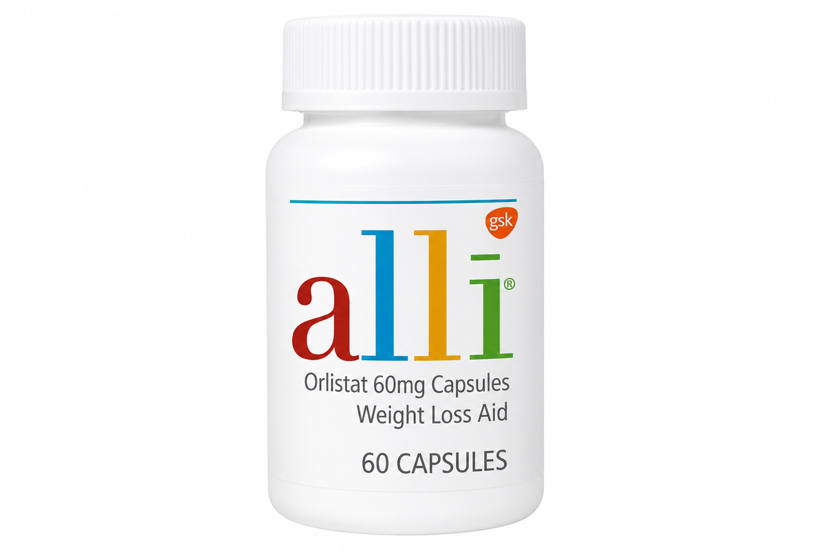 alli Diet Weight Loss Pills Orlistat 60Mg Capsule 170 Count