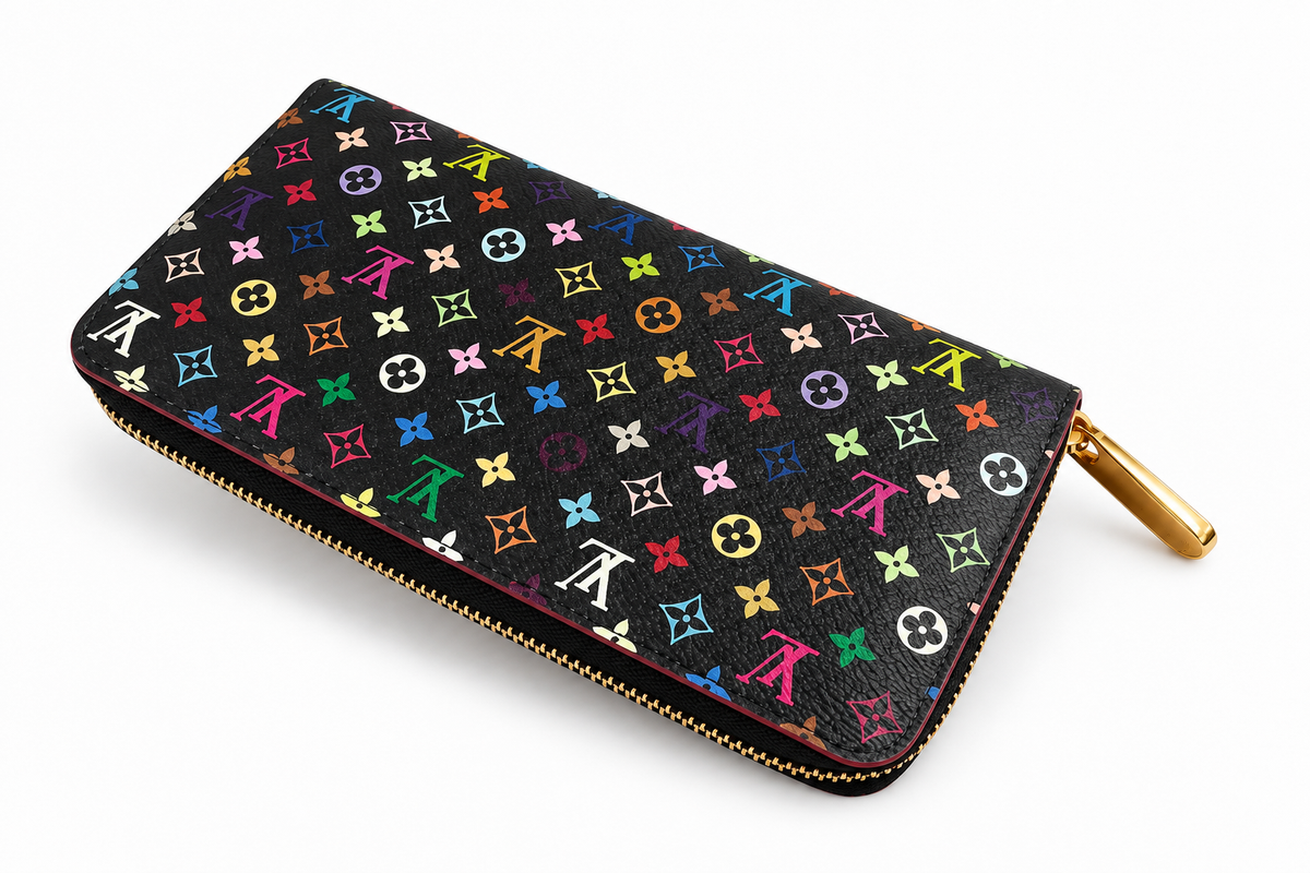 Louis Vuitton Black Multicolor In Women's Wallets