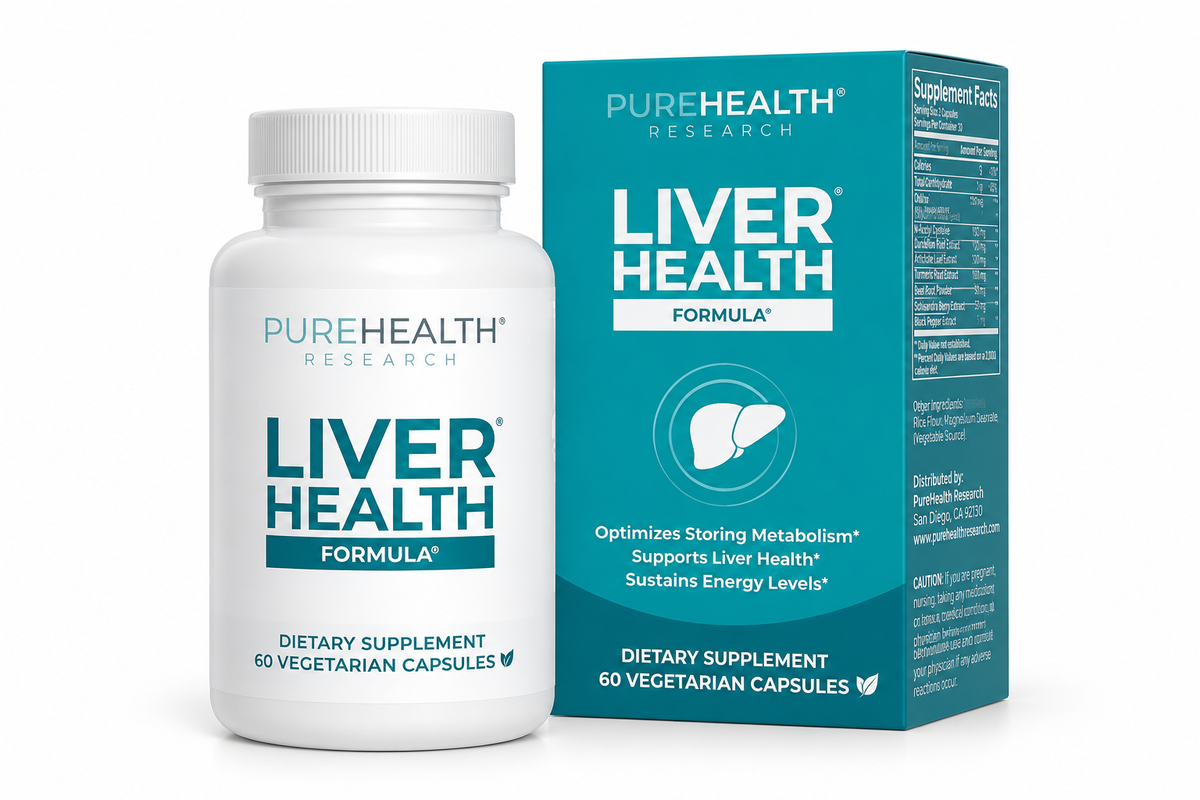 PUREHEALTH Research LIVER HEALTH Formula 60 Capsules