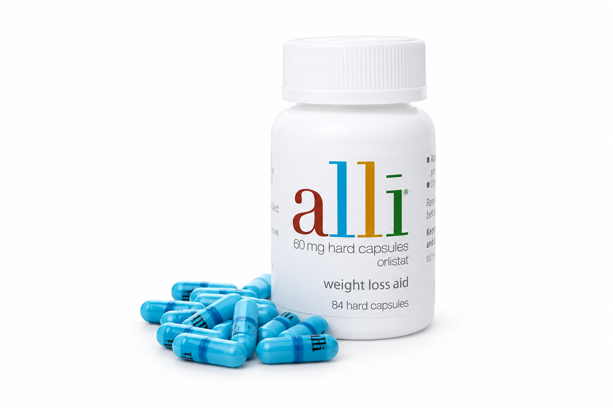 alli Diet Weight Loss Pills Orlistat 60Mg Capsule 170 Count