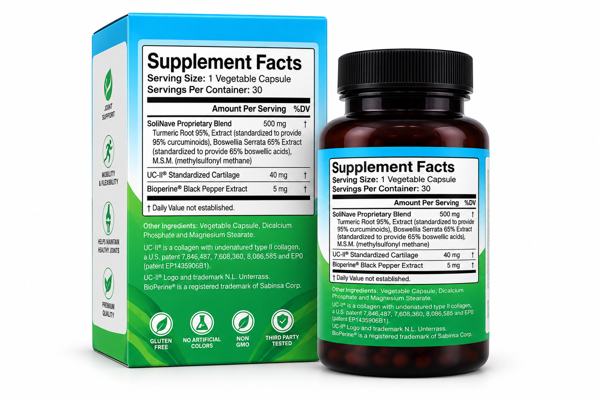 RediMove Natural Joint Support Supplement for Mobility, Gluten-Free