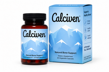 Calciven Natural Bone Support 30 Vegetable Capsules