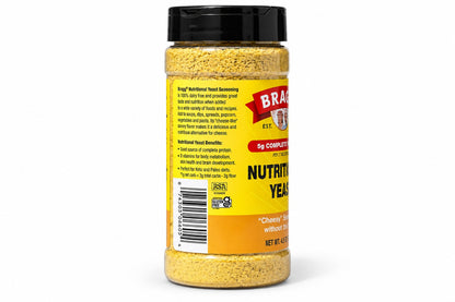 Bragg Premium Nutritional Yeast Seasoning 4.5 Ounce (Pack of 1)