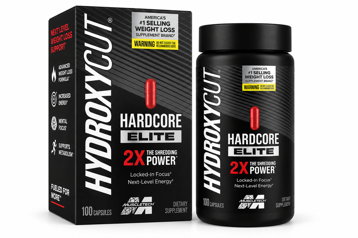 Hydroxycut Hardcore Elite, 100 Rapid-Release Thermo Caps