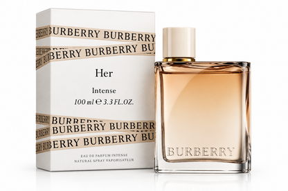 Burberry Her Intense Eau de Parfum Spray For Women EDP Perfume 3.3 oz (100 ml) New Box