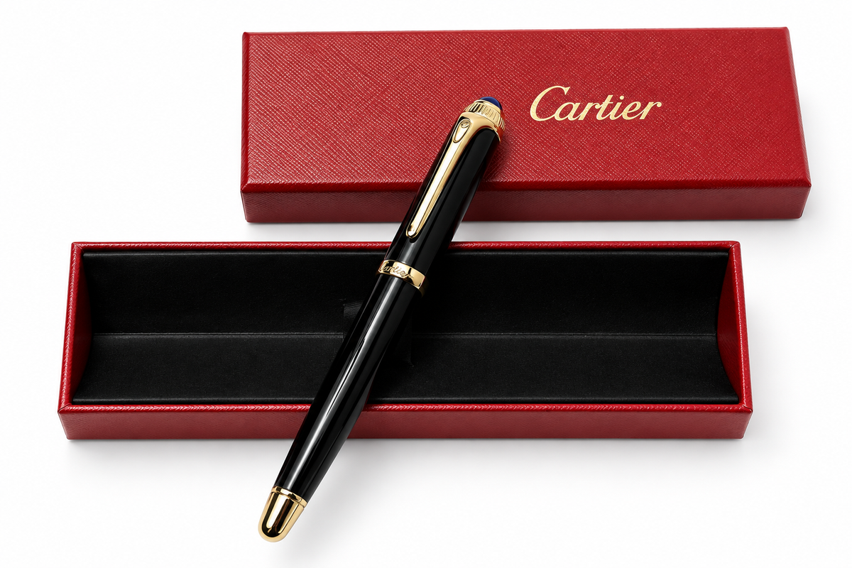 Cartier Palladium-Finish Rollerball Pen - New in Box