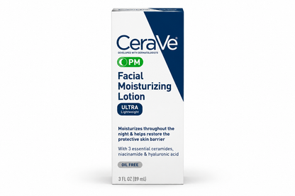 CeraVe PM Facial Moisturizing Lotion Ultra Lightweight 3 FL. OZ ( 89ml )