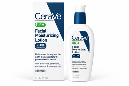 CeraVe PM Facial Moisturizing Lotion Ultra Lightweight 3 FL. OZ ( 89ml )