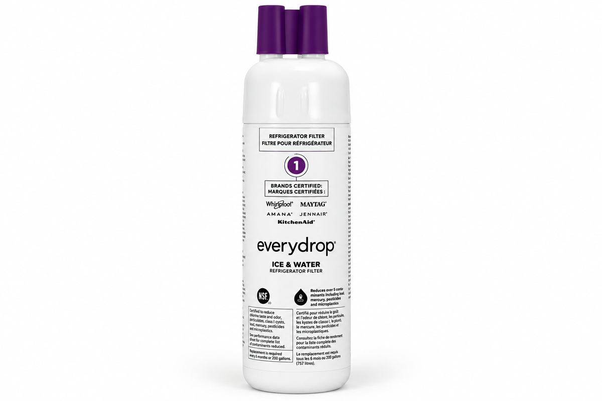 Everydrop by Whirlpool Ice and Water Refrigerator Filter 1 EDR1RXD1