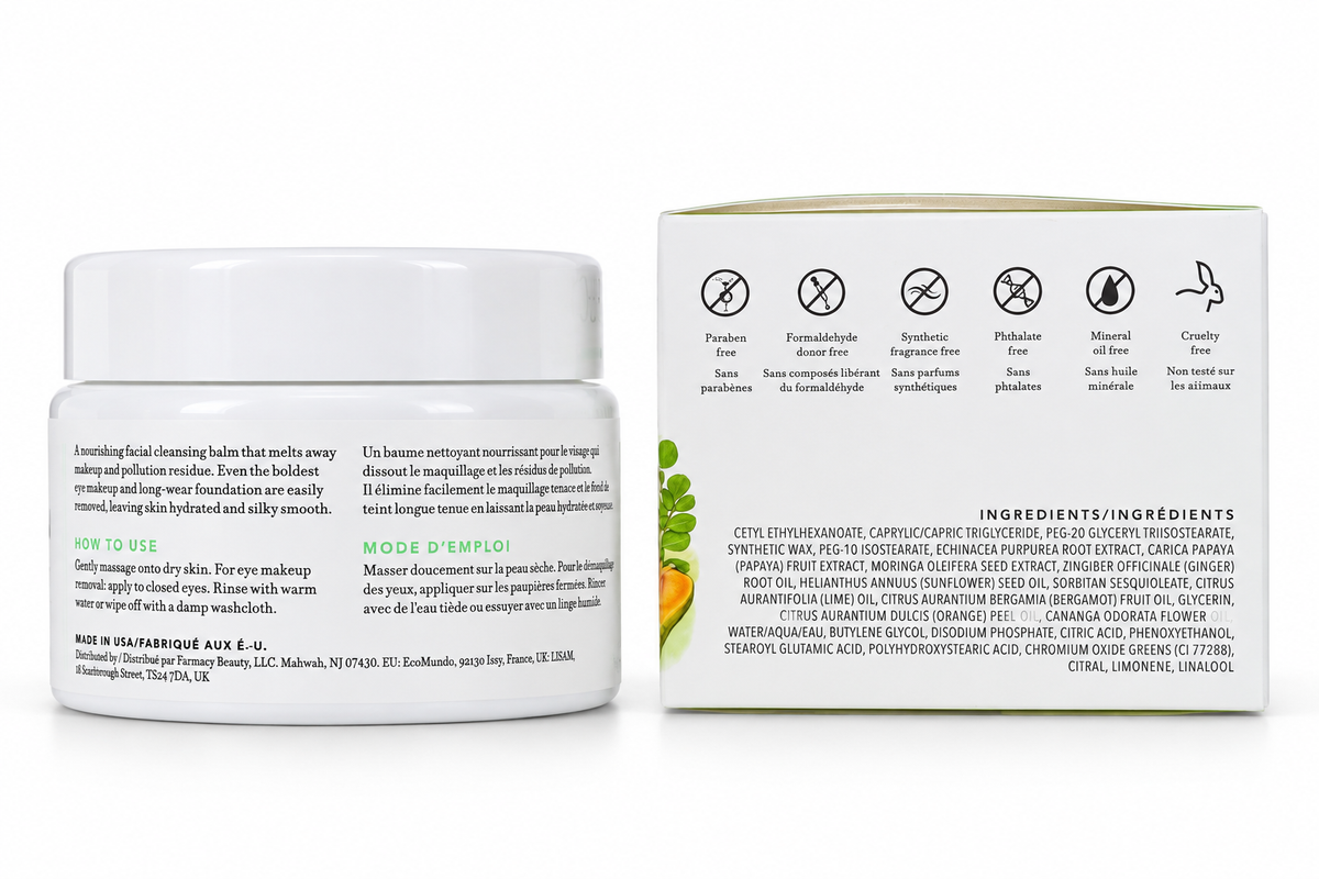 Farmacy Green Clean Makeup Meltaway Cleansing Balm 3.4 oz