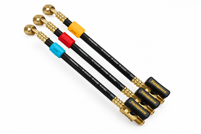 Fieldpiece HR3B Ball Valve Refrigerant Hose Set (3)