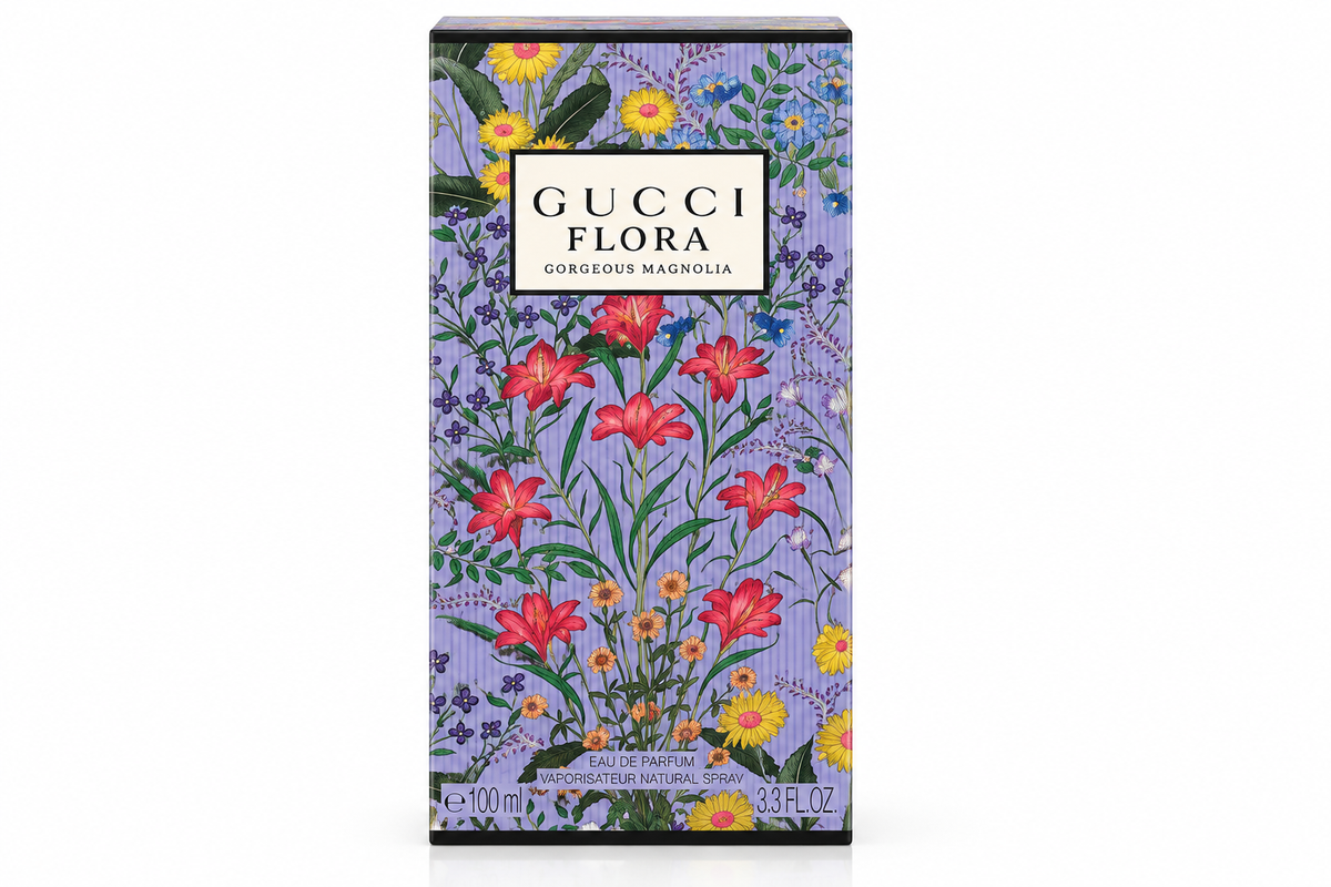 Gucci Flora Gorgeous Magnolia (EDP) Eau De Parfum Spray 100ml/3.3oz