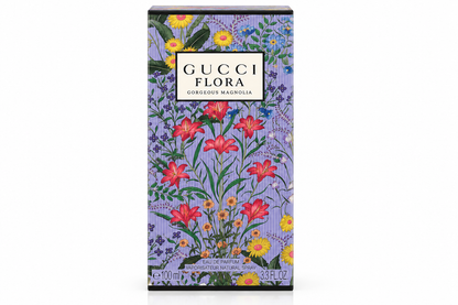 Gucci Flora Gorgeous Magnolia (EDP) Eau De Parfum Spray 100ml/3.3oz