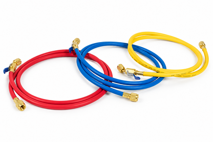Yellow Jacket 29986 Plus II 1/4" Hose with Compact Ball Valve End Refrigerant Charging Hose