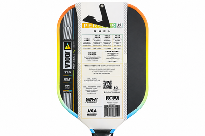 Joola Ben Jhons Perseus Pro IV 16mm Pickleball paddle (colorful patti )