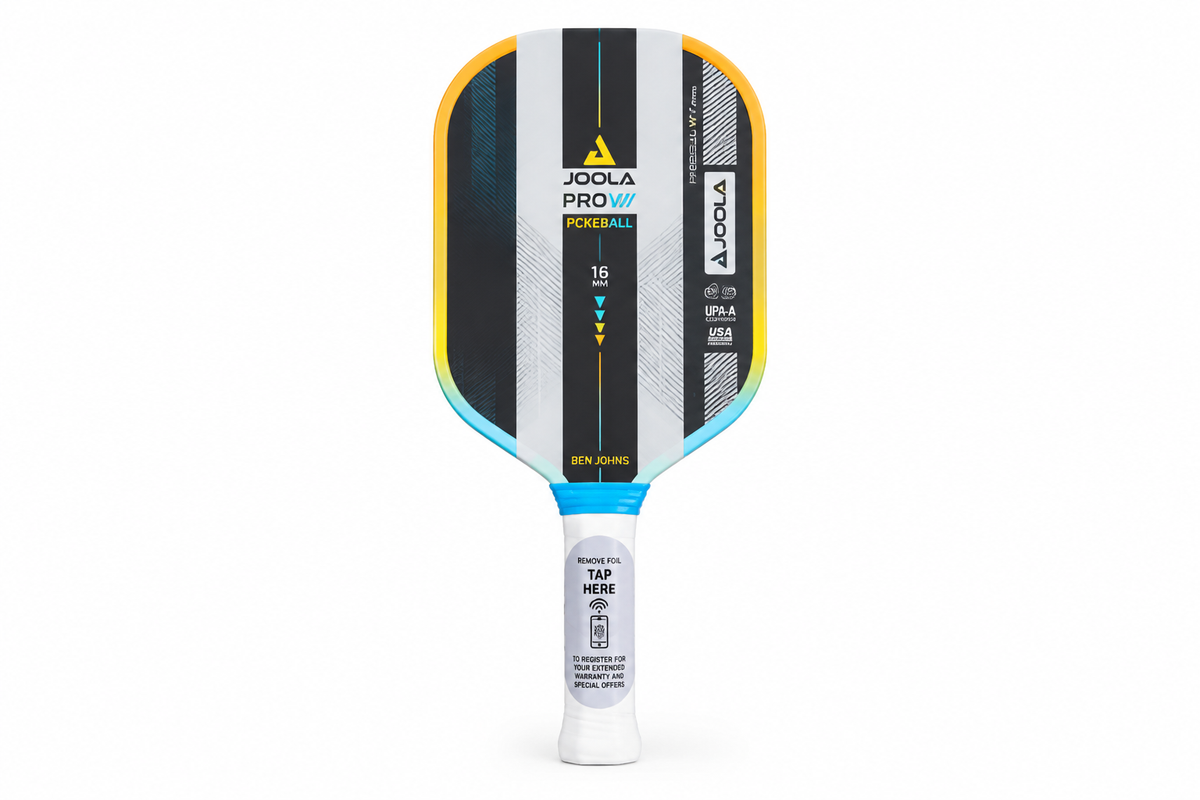 Joola Ben Jhons Perseus Pro IV 16mm Pickleball paddle (colorful patti )