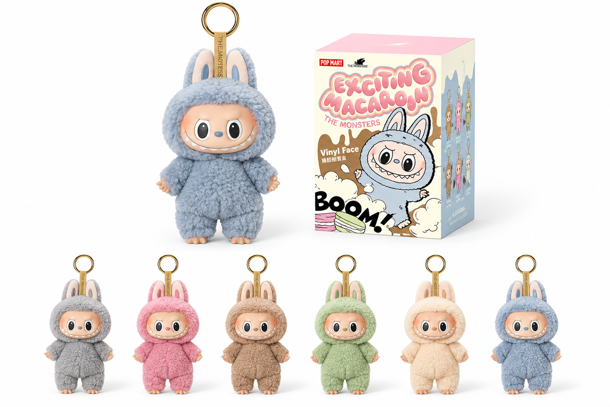 Labubu Monsters Exciting Macaron