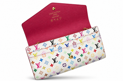 Louis Vuitton White Multicolor In Women's Wallets