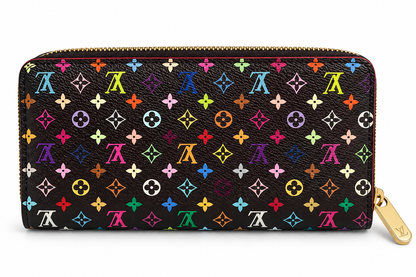Louis Vuitton Black Multicolor In Women's Wallets