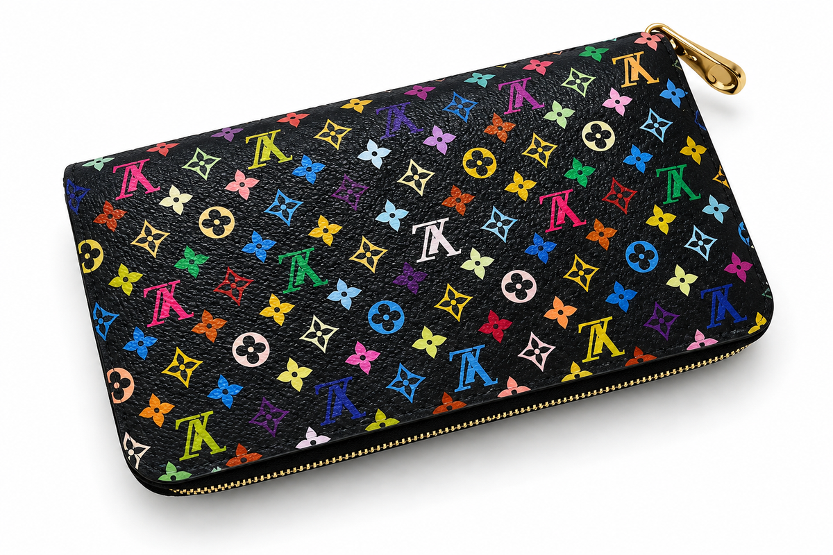 Louis Vuitton Black Multicolor In Women's Wallets