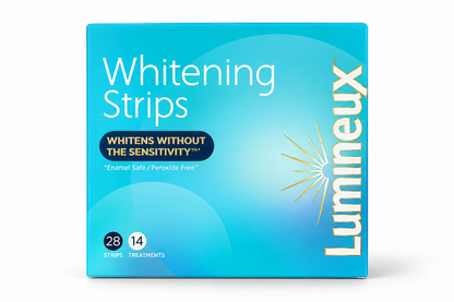 Lumineux Teeth Whitening Strips 28 Ct | Natural | Enamel Safe